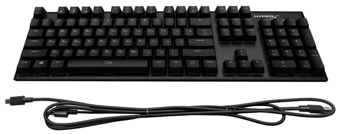 Клавиатура HyperX Alloy FPS RGB Silver Switch (HX-KB1SS2-RU)